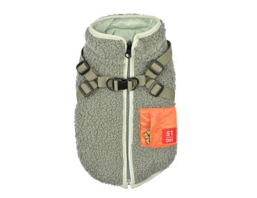 51 JULES HARNESS COAT GREEN 24CM