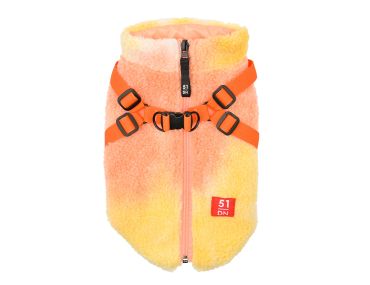51 JULES HARNESS COAT ORANGE MIX 24CM