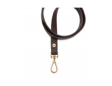 LAISSE CHARLY MARRON 1,5CM/120CM