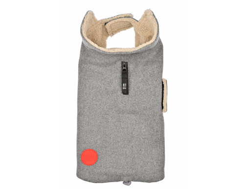 51 KNIT COAT LIGHT GREY