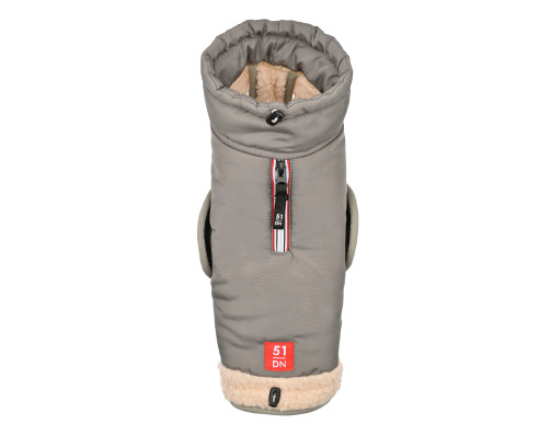 kway manteau pour chien gris chaud hiver