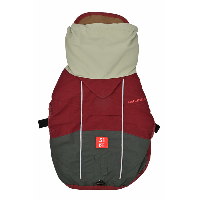 51 RAIN PARKA BURGUNDY 51 RAIN PARKA BURGUNDY
