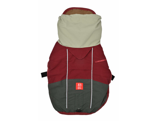 51 RAIN PARKA BURGUNDY
