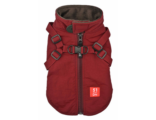 51 RAIN HARNESS BURGUNDY