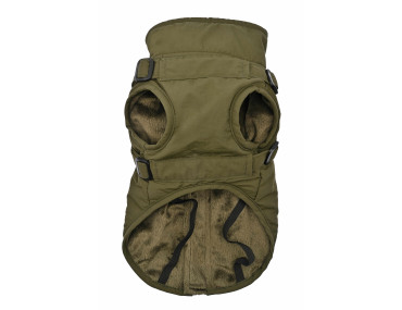 51 RAIN HARNESS COAT DARK GREEN