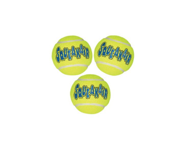 3 BALLES DE TENNIS KONG SQUEAKAIR XS