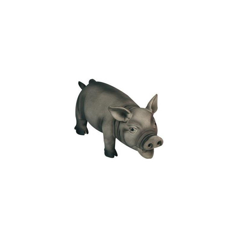 COCHON LATEX GRIS 22CM