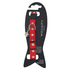 COLLIER STAR CHAT ROUGE