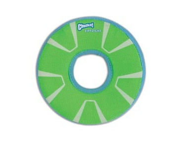 FRISBEE PHOSPHORESCENT "CHUCKIT ZIPFLIGHT MAXGLOW" SMALL