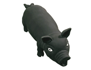 COCHON LATEX NOIR 33CM