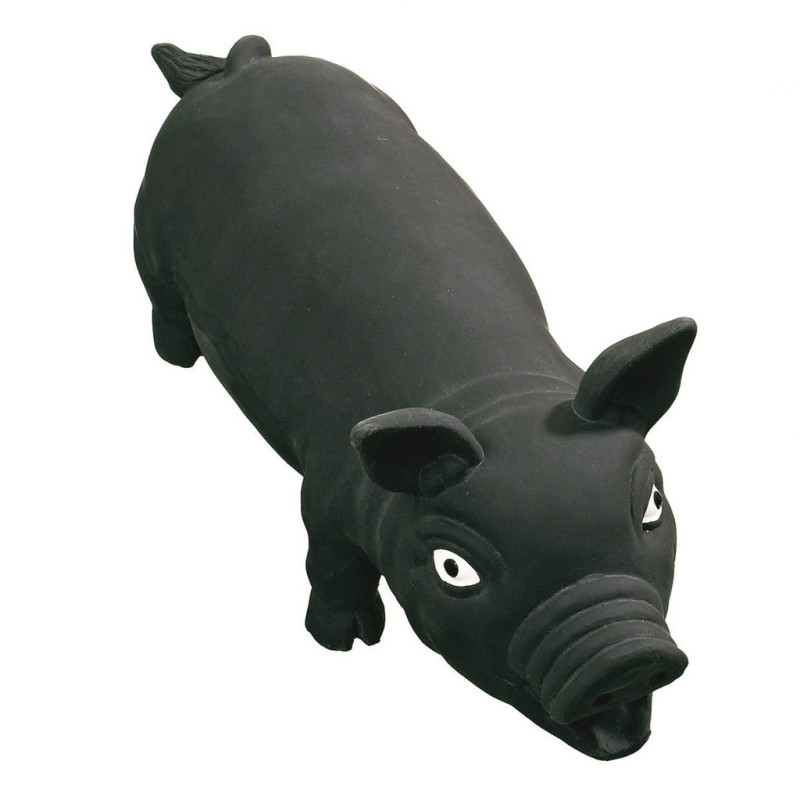 COCHON LATEX NOIR 33CM