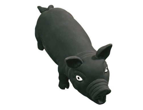 COCHON LATEX NOIR 33CM