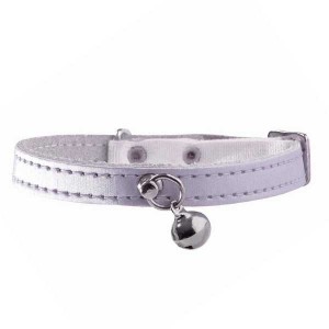 COLLIER CHAT IRISE GRIS