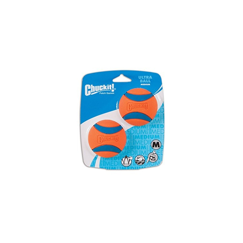CHUCKIT ULTRA BALLE MEDIUM X2