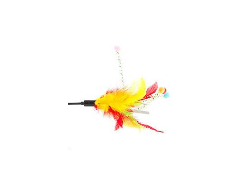 CANNE A PECHE AVEC PLUMES