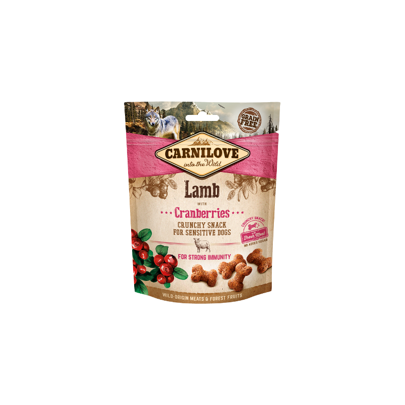 FRIANDISES CARNILOVE CRUNCHY AGNEAU
