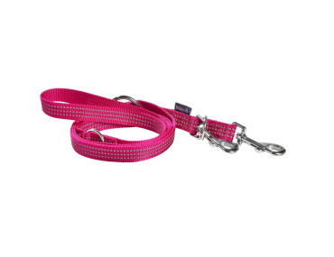 LAISSE SAFE 3 POINTS D'ACCROCHE XS FUSHIA