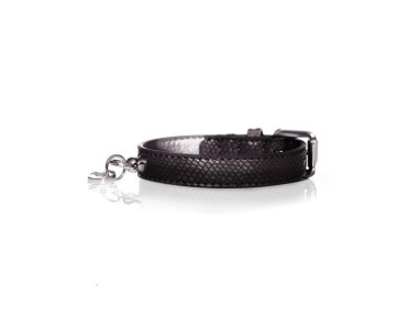 COLLIER CHIEN NAJA NOIR