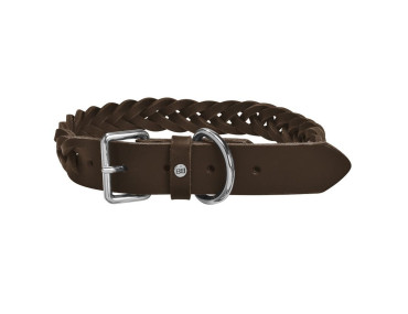 COLLIER TRESSE MARRON