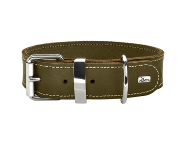 COLLIER AALBORG SPECIAL GRAND CHIEN OLIVE