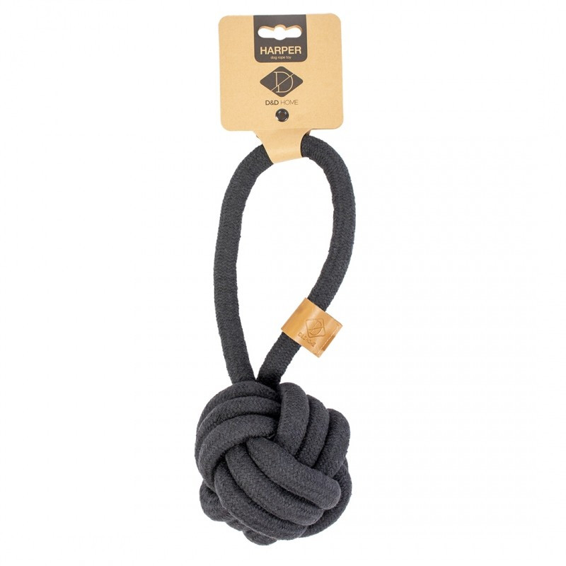 JOUET CORDE HARPER NOIR XS JOUET CORDE HARPER NOIR XS