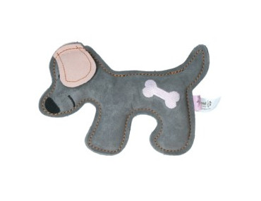 JOUET DOGGY DOODLE CHIEN EN CUIR