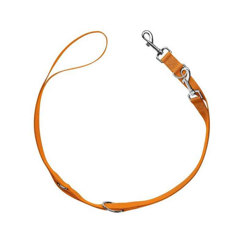 LAISSE LONDON ORANGE RÉGLABLE LAISSE LONDON ORANGE RÉGLABLE