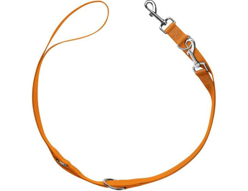 LAISSE LONDON ORANGE RÉGLABLE