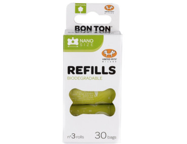 3X10 RECHARGES BON TON NANO VERT BIO