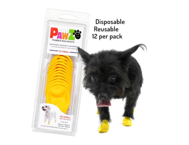 CHAUSSONS PAWZ XXS JAUNE