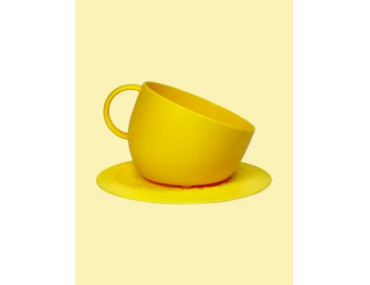 CUP BOWL+SET JAUNE 2500ML