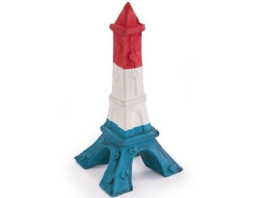 JOUET TOUR EIFFEL LATEX TRICOLORE