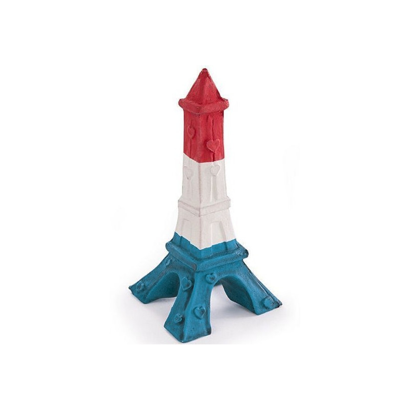 JOUET TOUR EIFFEL LATEX TRICOLORE