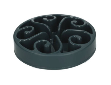 EAT SLOW FEEDER GRIS LARGE