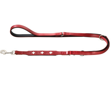 LAISSE REGLABLE SUISSE ROUGE